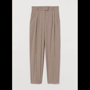 H&M pleated ankle dress pants / trousers